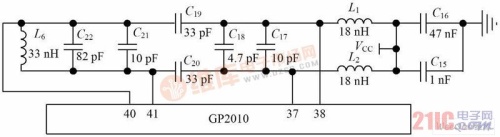 基于GP2010的移動GPS射頻前端設計