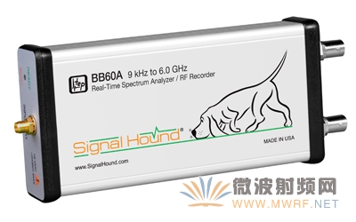 Test Equipment Plus推出實(shí)時(shí)頻譜分析儀和射頻記錄儀BB60A