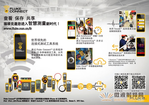 福祿克推出世界領先的連接式測試工具系統(tǒng)