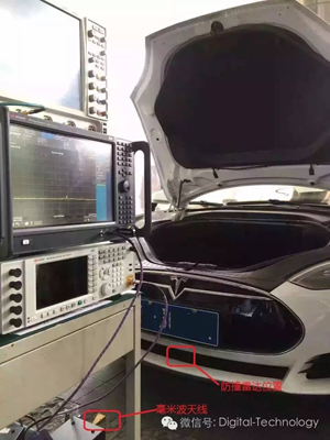 Tesla前向77GHz防撞雷達(dá)黑科技破解