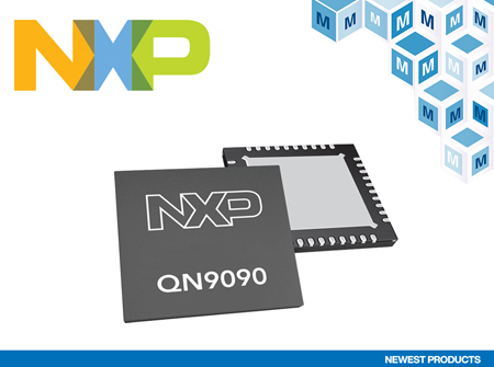 NXP QN9090和QN9030藍(lán)牙5低功耗SoC在貿(mào)澤開(kāi)售